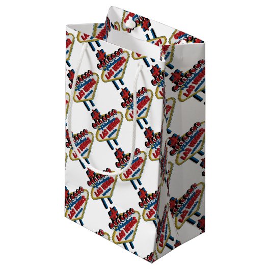 Petit Sac Cadeau Bienvenue à Fabulous Las Vegas (Devant Angle)