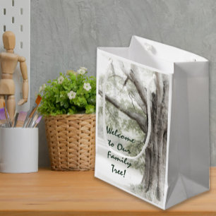 Petit Sac Cadeau Bienvenue dans notre arbre généalogique