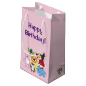 Petit Sac Cadeau Bienvenue dans Webkinz ! (Dos Angle)