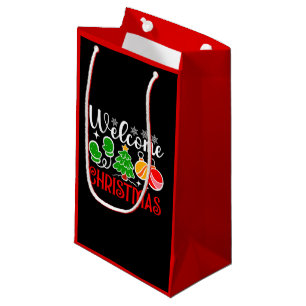 Petit Sac Cadeau Bienvenue Noël