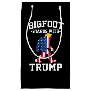 Petit Sac Cadeau Bigfoot Se Déplace Avec Les Élections Trump De 202