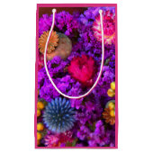 Petit Sac Cadeau Bijou floral (Devant)