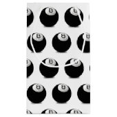 Petit Sac Cadeau billard huit boules (Dos)