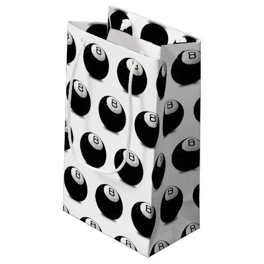 Petit Sac Cadeau billard huit boules (Dos Angle)