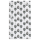 Petit Sac Cadeau Black White Christmas (Dos)