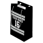 Petit Sac Cadeau Black White Team (Dos Angle)