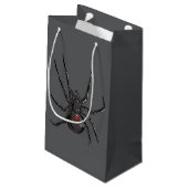Petit Sac Cadeau Black Widow Spider Dessin original (Dos Angle)