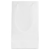 Petit Sac Cadeau Blanc (Devant)