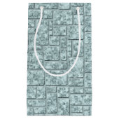 Petit Sac Cadeau Bleu clair, loft (Devant)