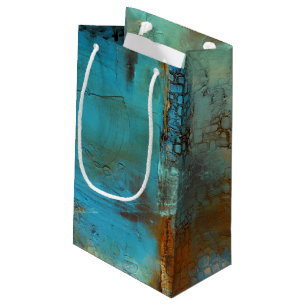 Petit Sac Cadeau Bleu de Deja