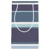 Petit Sac Cadeau Bleu-gris (Devant)