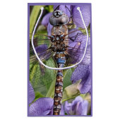 Petit Sac Cadeau Bleu-Oyé Denton sur Flower (Dos)