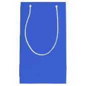 Petit Sac Cadeau Bleu royal (Devant)