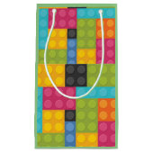 Petit Sac Cadeau Blocs de construction (Devant)