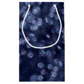 Petit Sac Cadeau Blue Sparkle (Dos)