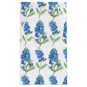 Petit Sac Cadeau Bluebonnets Texas Blue Flowers Aquarelle (Dos)