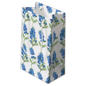 Petit Sac Cadeau Bluebonnets Texas Blue Flowers Aquarelle (Dos Angle)