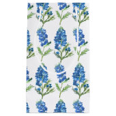 Petit Sac Cadeau Bluebonnets Texas Blue Flowers Aquarelle (Devant)