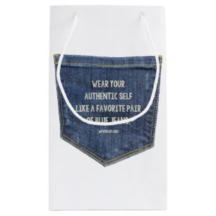 Petit Sac Cadeau Blues-jean