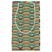 Petit Sac Cadeau Boho Rainbows (Devant)