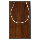 Petit Sac Cadeau Bois de laiton (Dos)