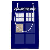 Petit Sac Cadeau Boîte téléphonique publique de police (Devant)