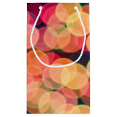 Petit Sac Cadeau Bokeh Tree Lights, Noël (Dos)