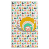Petit Sac Cadeau Bon escargot sur les triangles (Dos)
