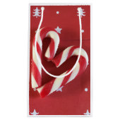 Petit Sac Cadeau Bonbons. Canne (Devant)