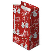 Petit Sac Cadeau Bonbons de Noël en forme de 6-7 Modèle de mème (Devant Angle)