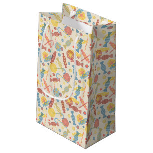 Petit Sac Cadeau Bonbons et motif de sucrerie