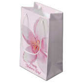 Petit Sac Cadeau Bonne fête des mères - Fleur d'aquarelle hawaïenne (Dos Angle)