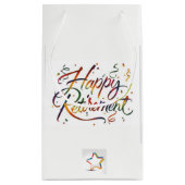 Petit Sac Cadeau Bonne retraite (Dos)