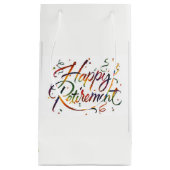 Petit Sac Cadeau Bonne retraite (Devant)