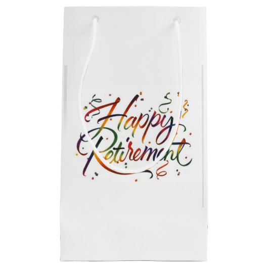 Petit Sac Cadeau Bonne retraite (Devant)