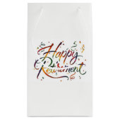 Petit Sac Cadeau Bonne retraite (Dos)