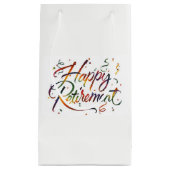 Petit Sac Cadeau Bonne retraite (Devant)