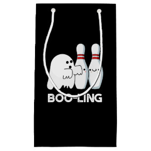 Petit Sac Cadeau Boo-ling Drôle Halloween Bowling Ghost Pun Dark BG