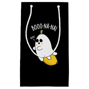 Petit Sac Cadeau Boo-nana Drôle Fantôme Banane Pun Sombre BG