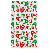 Petit Sac Cadeau Boomerangs de Noël (Devant)
