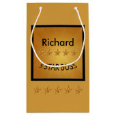 Petit Sac Cadeau Boss Day Five Star Boss Custom SGB (Dos)