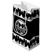 Petit Sac Cadeau Boston Skyline (Dos Angle)