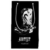 Petit Sac Cadeau Bottes de cowboy (Devant)