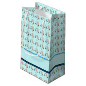 Petit Sac Cadeau Bouche classique (bleu) 2 (Dos Angle)