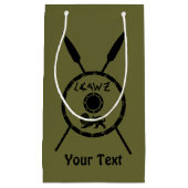 Petit Sac Cadeau Bouclier Maccabee Soumis Et Voies (Devant)