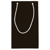 Petit Sac Cadeau Bougie d'anniversaire en verre de whisky (Dos)