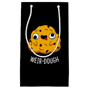 Petit Sac Cadeau Boulangerie Douteuse Baking Dough Pun Dark BG