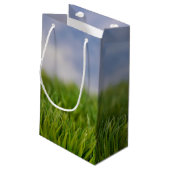 Petit Sac Cadeau Boule de golf sur tee (Dos Angle)