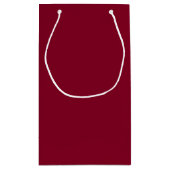 Petit Sac Cadeau Bourgogne (Dos)