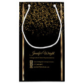 Petit Sac Cadeau Bouton à lèvres couleur - Avon (Dos)